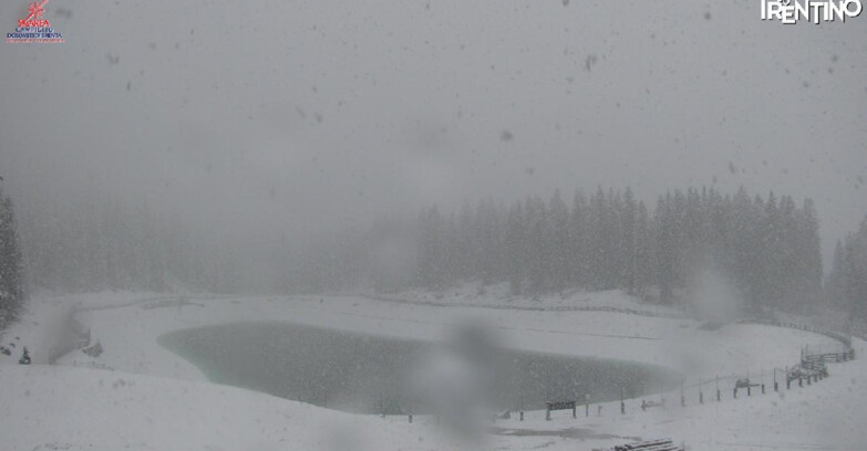 Webcam Madonna di Campiglio (Skiarea Campiglio Dolomiti di Brenta - Val di Sole Val Rendena) - Lago Montagnoli