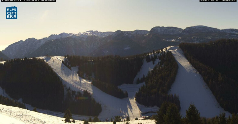 Webcam Skiarea Folgaria-Fiorentini - Folgaria Fondo Piccolo 