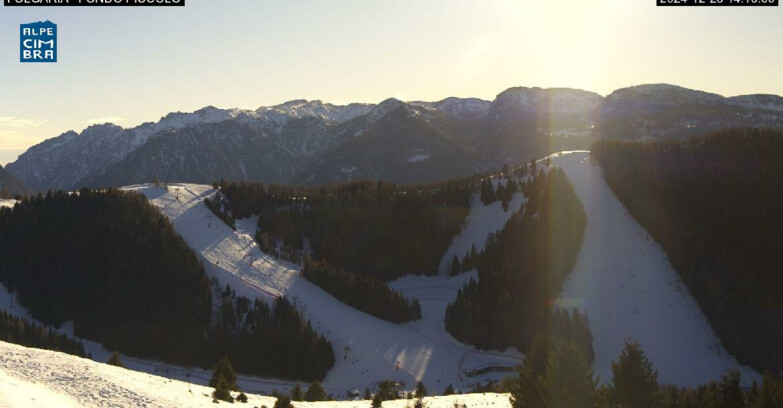 Webcam Skiarea Folgaria-Fiorentini - Folgaria Fondo Piccolo 