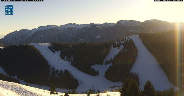 Webcam Skiarea Folgaria-Fiorentini - Folgaria Fondo Piccolo 