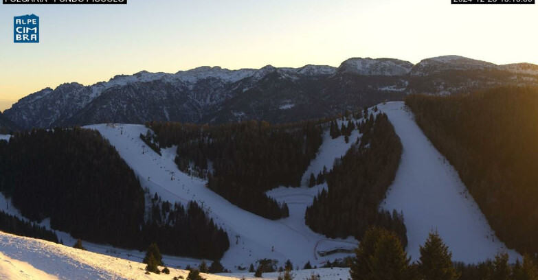 Webcam Skiarea Folgaria-Fiorentini - Folgaria Fondo Piccolo 