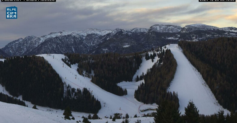 Webcam Skiarea Folgaria-Fiorentini - Folgaria Fondo Piccolo 