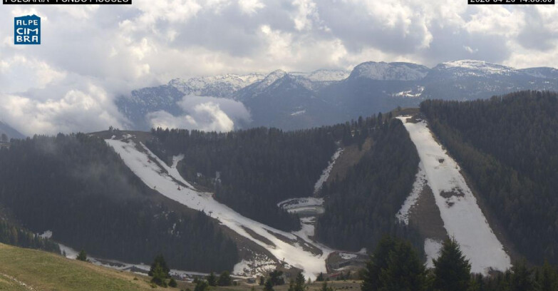 Webcam Фольгария  - Fondo Piccolo Folgaria