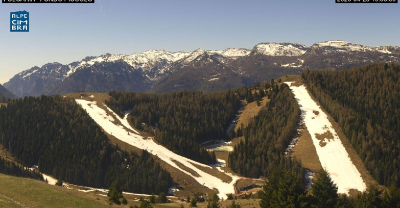 Webcam Skiarea Folgaria-Fiorentini - Folgaria Fondo Piccolo 