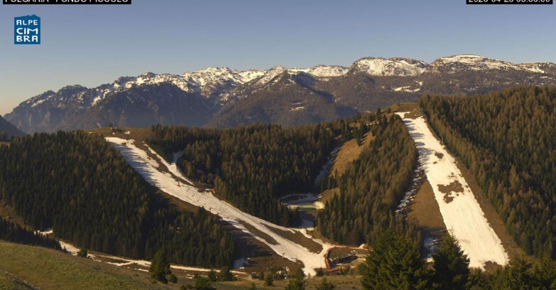 Webcam Skiarea Folgaria-Fiorentini - Folgaria Fondo Piccolo 